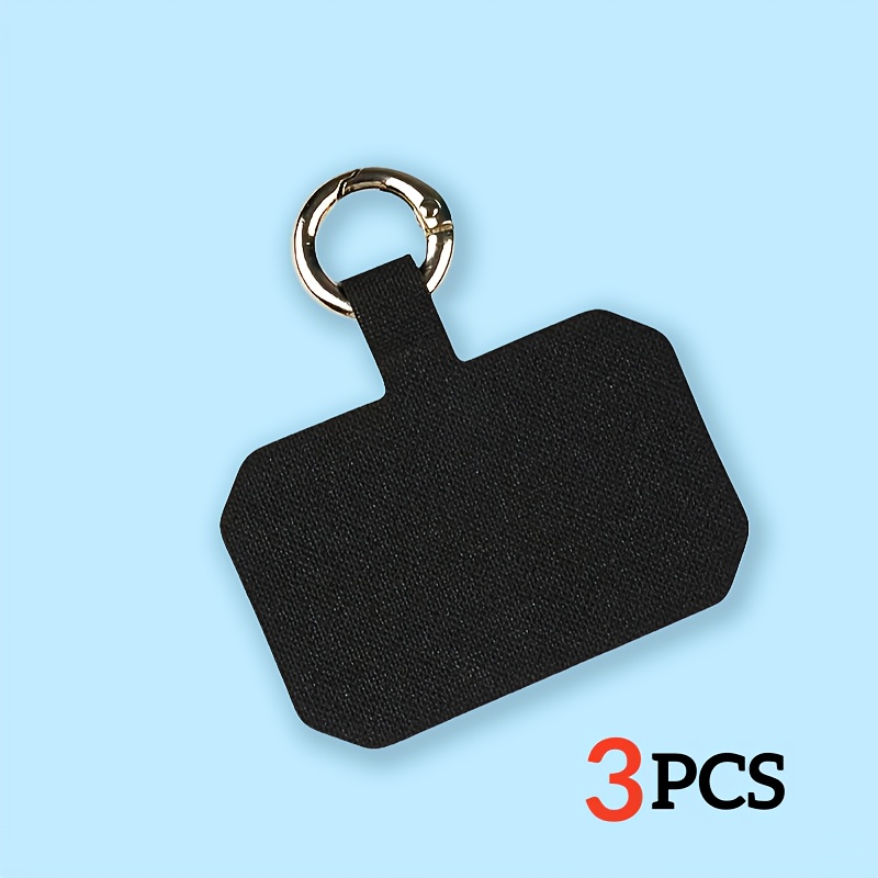 Image of 3pcs Upgraded Mobile Phone Lanyard Connector, Durable With , Universal Mobile Phone Accessories, Safe Lanyard Wrist Strap And Crossbody Accessory
