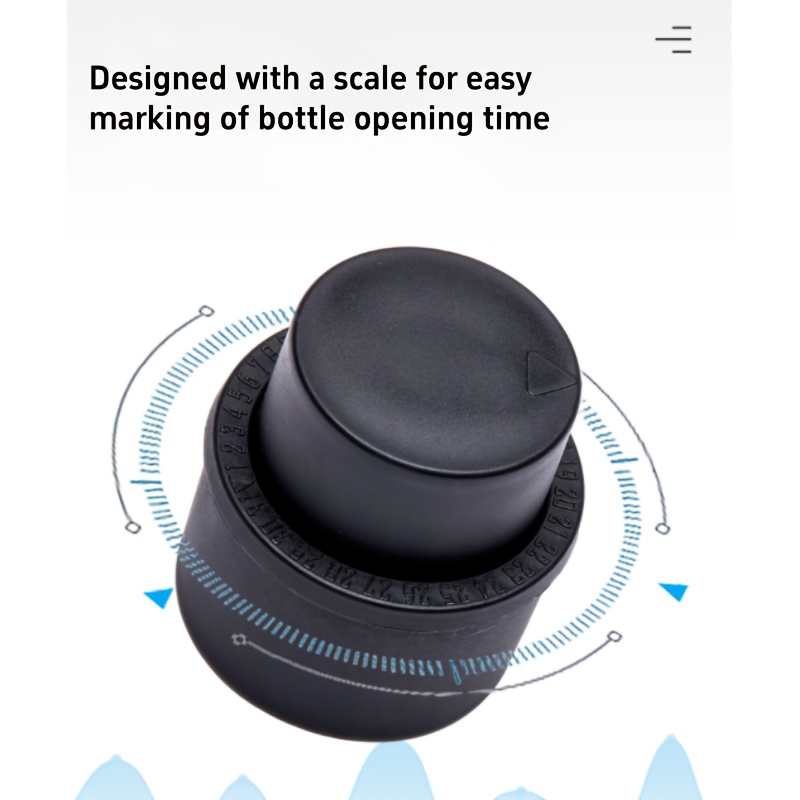 1pc ABS Vacuum Beverage Soda Fresh-keeping Bottle Lid - Press Inflatable Airtight Cap, Foaming Stopper Protector, Dust-Proof & Leak-Proof Sealing Cap for Soda Drinks, Reusable Beverage Cap|Inflatable Bottle Cap|Durable Beverage Cap