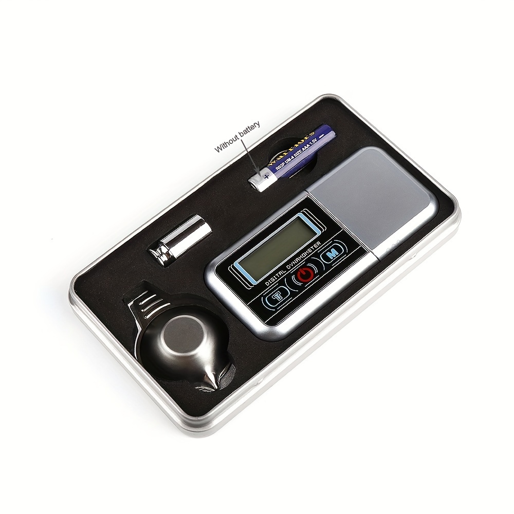 100g/0.005g Carat Precision Jewelry Scale - Portable Digital Diamond Scale With Lcd Display, 7 Units (g/oz/ozt/dwt/ct/gn/tl), Function & Adjustable Auto Shut-off, Battery-powered (aa Not Included)