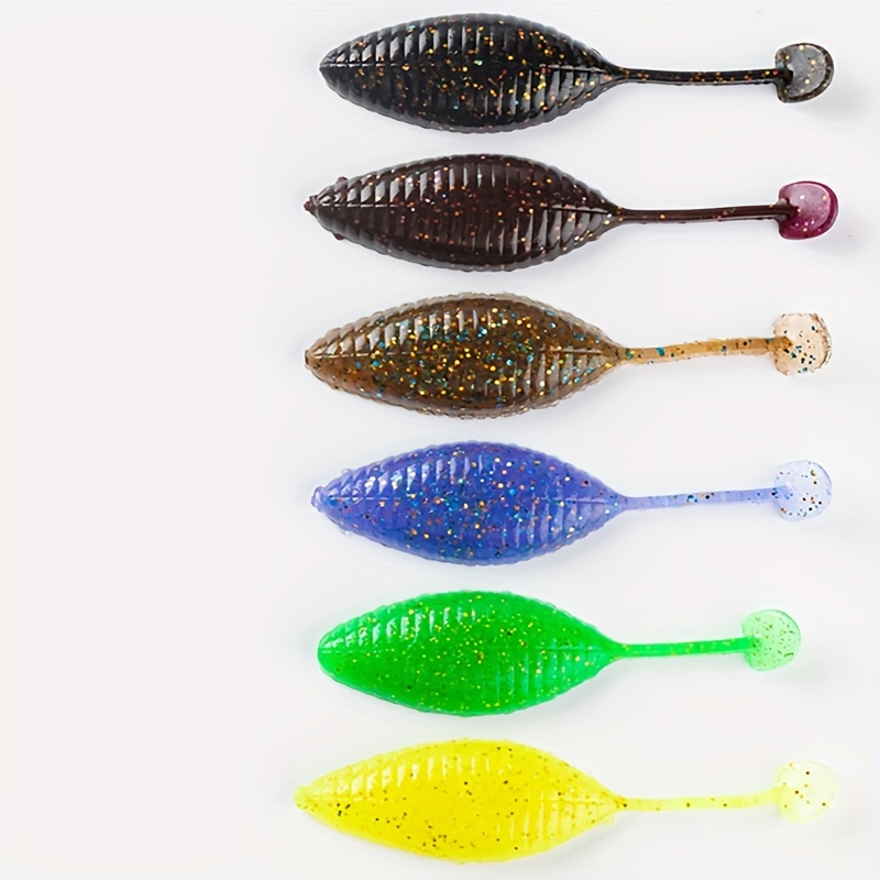 Bag Mini Bread Worm Lure Worm Bait Luminous Maggot Grub Soft - Temu