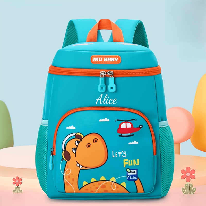 TEMU Un sac à dos décontracté multifonctionnel, un sac à dos personnalisable avec des ou des messages de Noël personnalisés, présentant un motif de