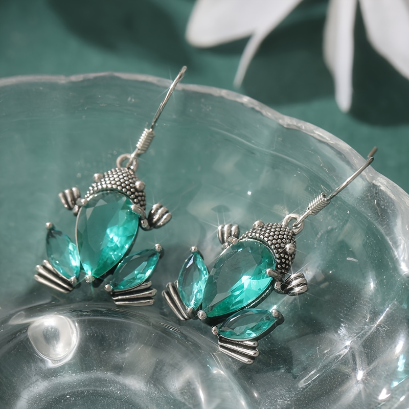 Orecchini A Forma Di Rana Rame | Ipoallergenici | Gioielli Animali Per Donne E Ragazze | Regalo Simpatico