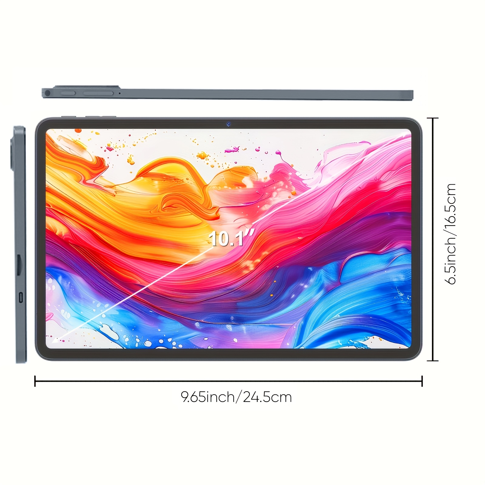 tableta    , 26gb (6gb + 20gb de almacenamiento) de 10.1 pulgadas, tableta     (adiciones opcionales: teclado, ratón,    , lápiz óptico), cámara dual, compatible con red inalámbrica wifi, ideal para uso en   y hogar