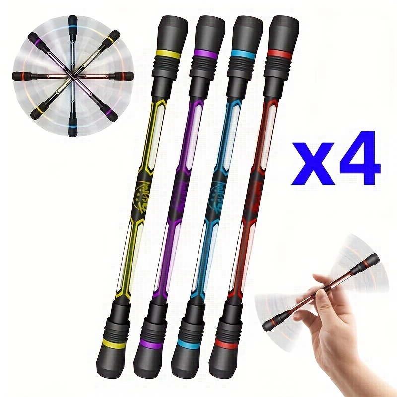 

4pcs, 4pcs Finger Pens, Non-slip Grip, Adult And Student Black Neutral Ink - Office Supplies