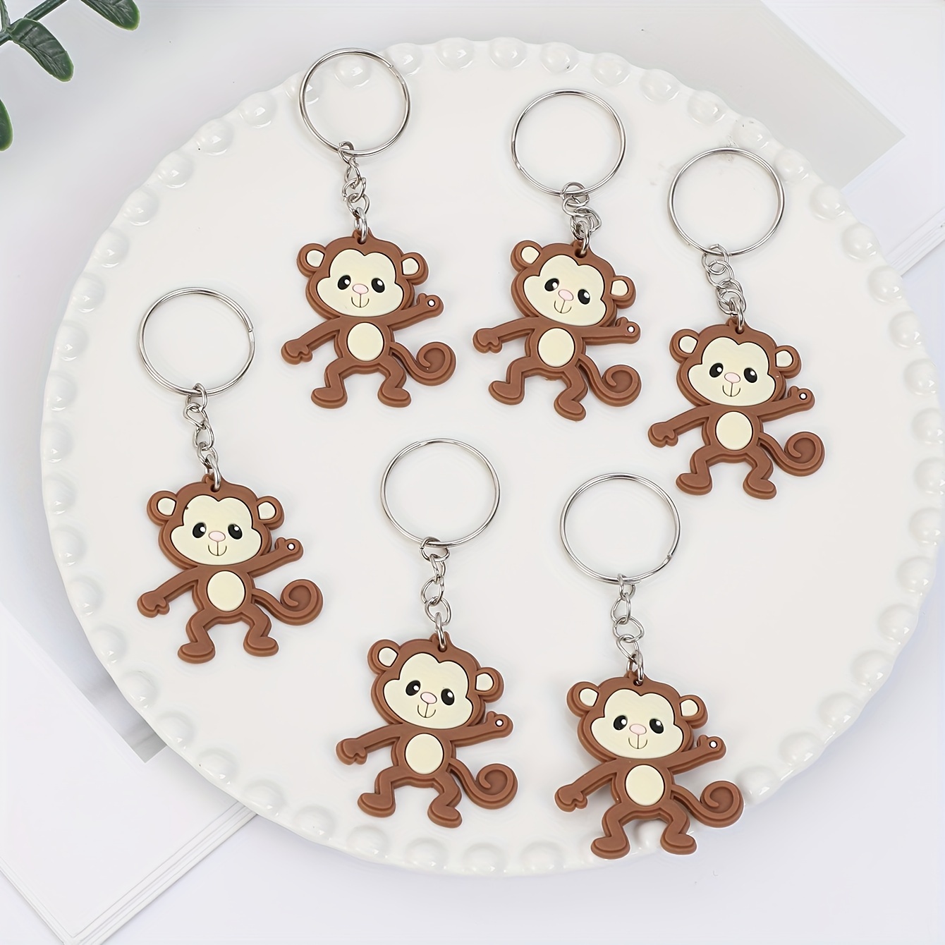 

6pcs Keychains - Pvc For & Backpacks, For And