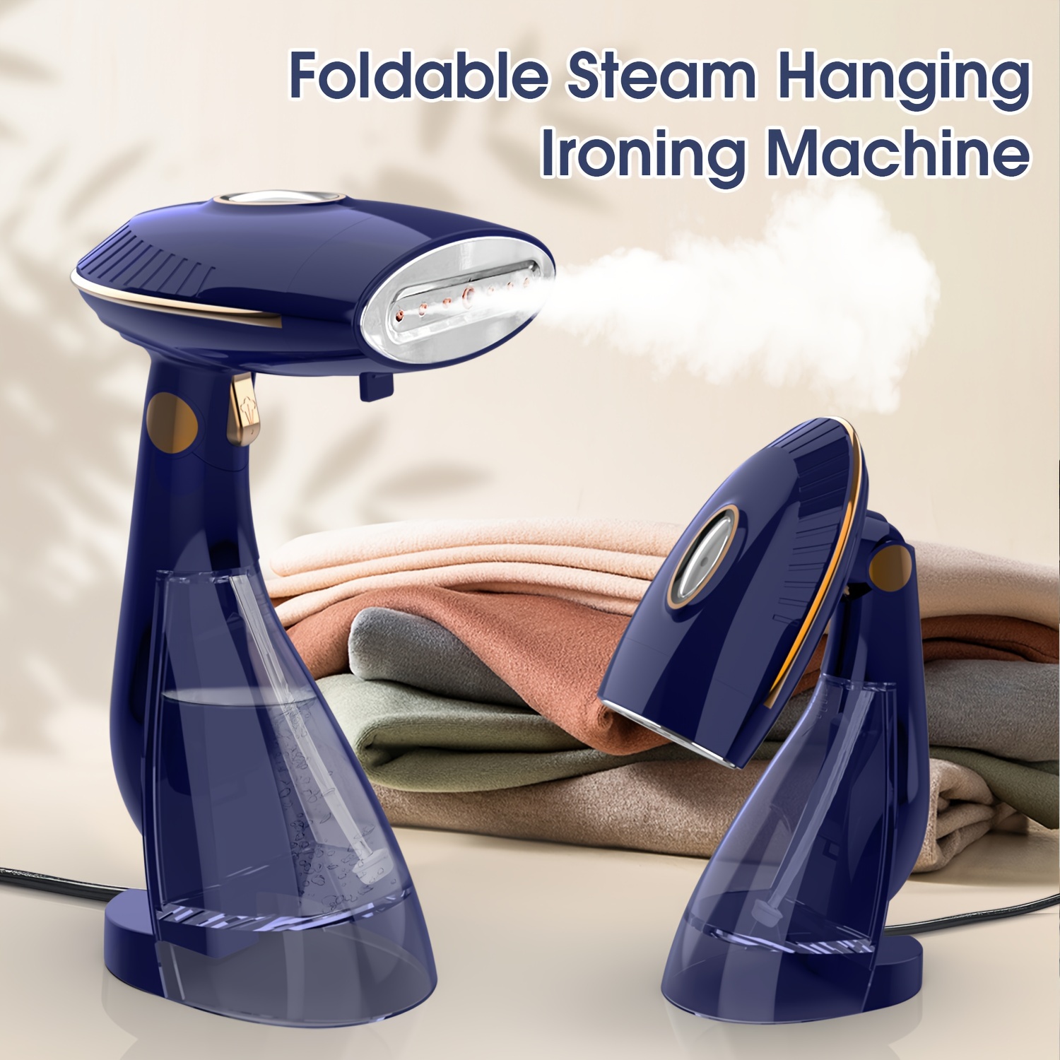  1pc portable handheld garment steamer 1500w 30s up large water tank auto shut off continuous steam for effective uk plug details 2