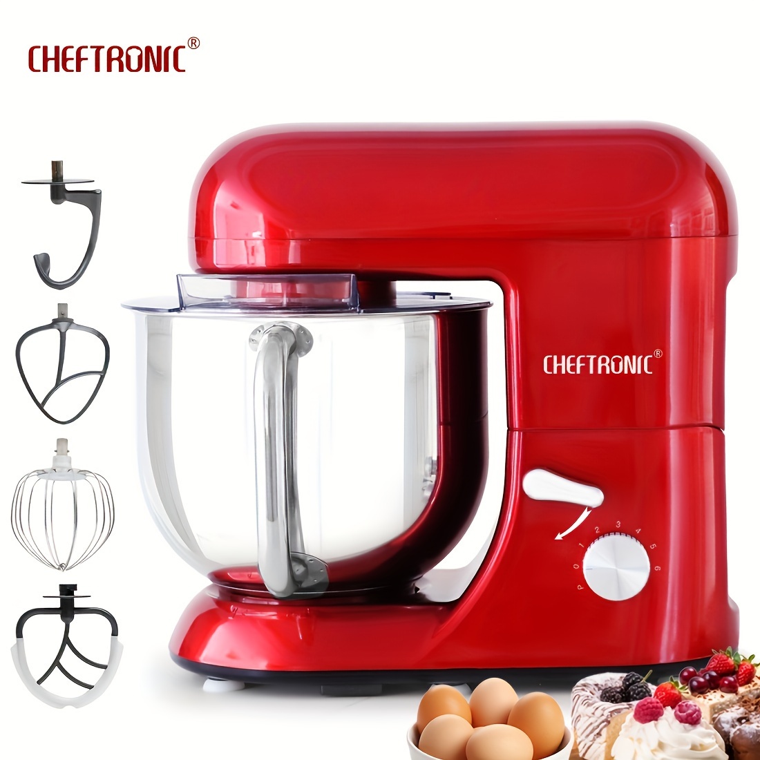 electric stand mixer 7qt 6 tilt head dough - Temu electric stand mixer 7qt 6 tilt head dough - Temu