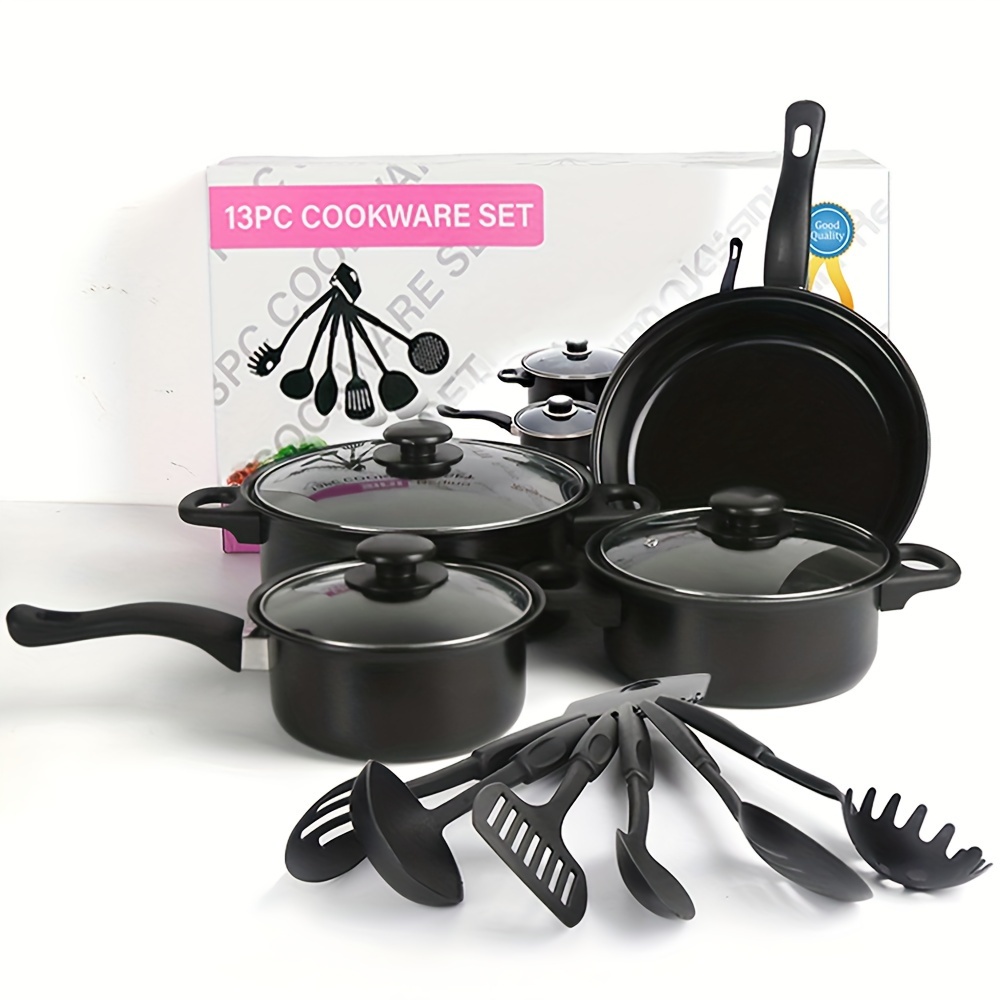 

Small 13 Kitchenware & Pans Cookware Set Cookware For ,