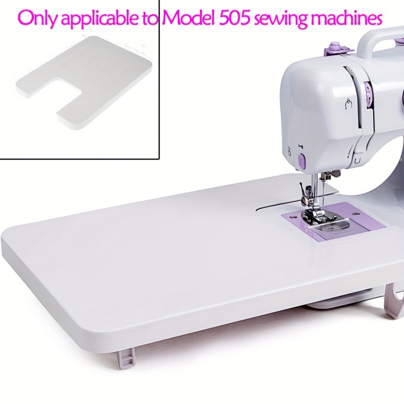

1pc Sewing Machine Expansion Board, Portable Plastic 505a Mini Sewing Machine Expansion Table, Mini Desktop Sewing Machine Work Expansion Table, Home Sewing