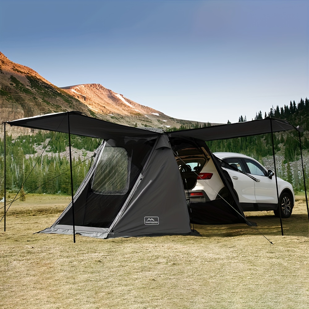 

Kampkeeper Suv Car Tent, Tailgate Shade Awning Tent For Camping, Vehicle Camping Tents Outdoor Travel