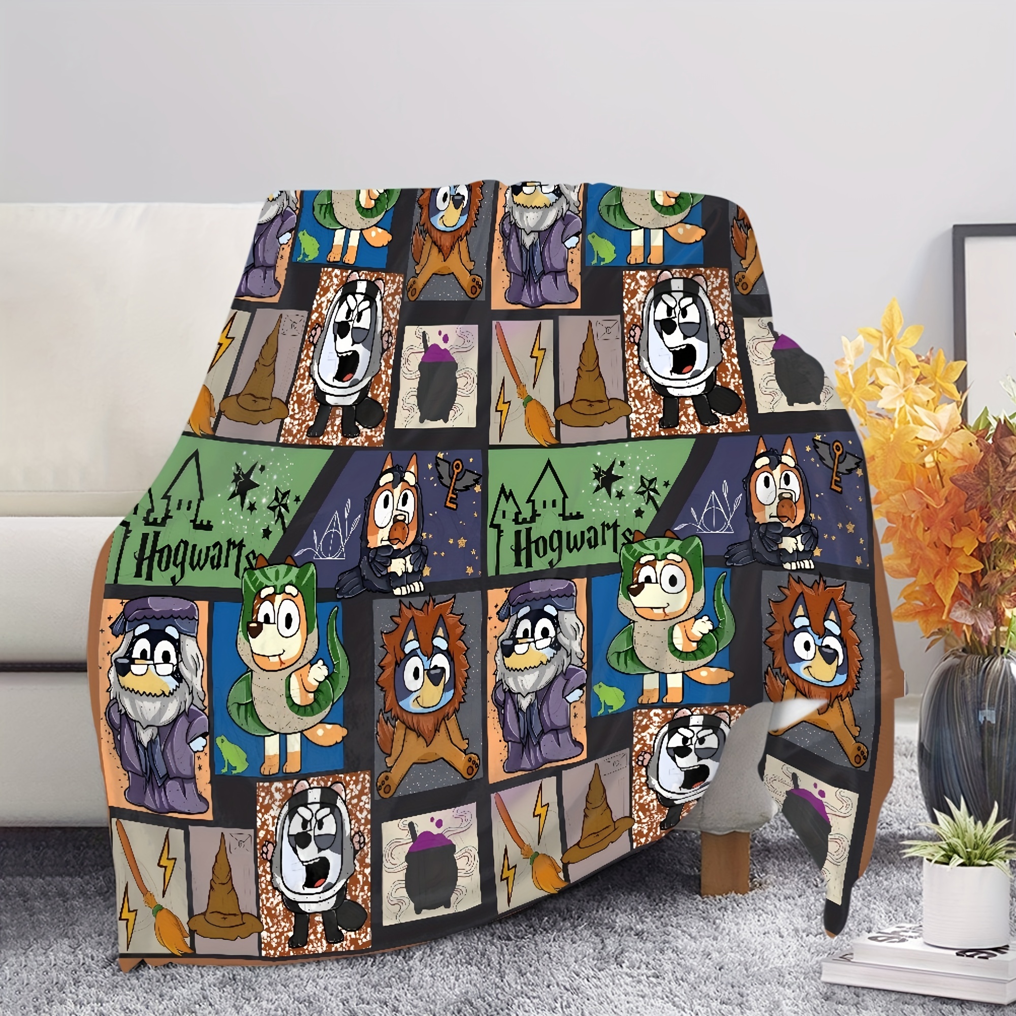 

- Blanket, Knitted , , Halloween , Polyester Blanket For Bed And Sofa