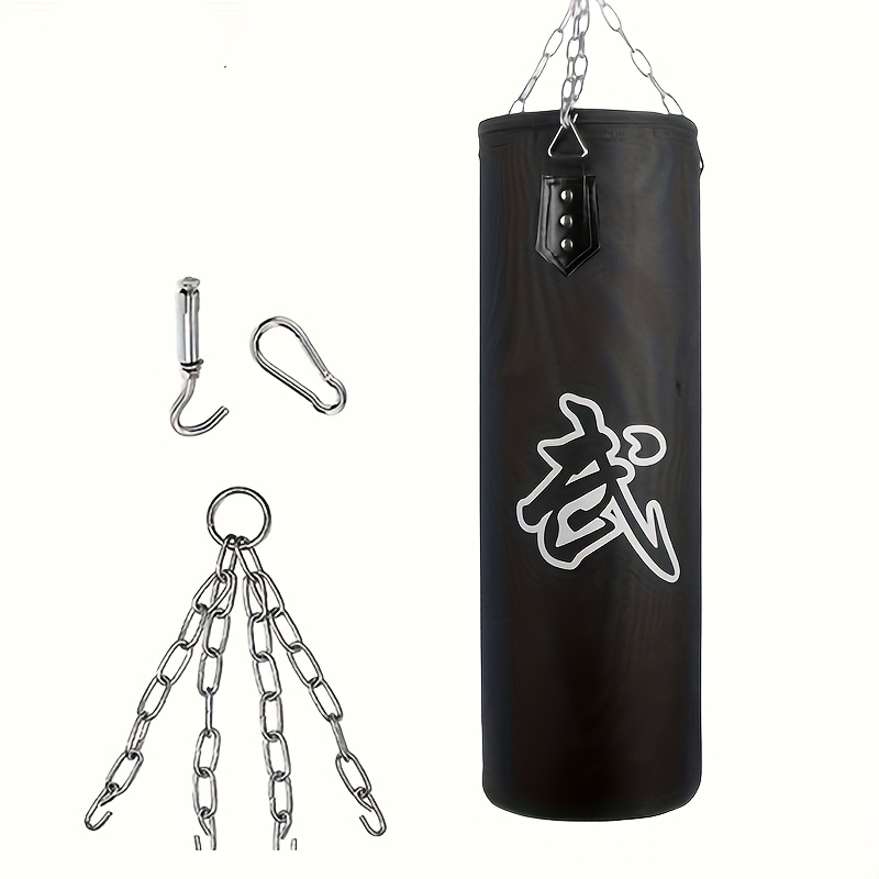 Sacco Da Boxe Professionale 120cm | Tessuto Oxford Resistente Con Catene E Ganci - Per Allenamento - Foto 13