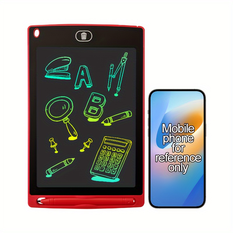 La tableta de escritura LCD está disponible en tamaños de 6.5, 8.5, 12 y 40.64 cm, atendiendo a diversas necesidades. Permite borrar fácilmente con un clic los garabatos, lo que permite la creatividad en el dibujo, cálculos, notas y borradores. - Imagen 9
