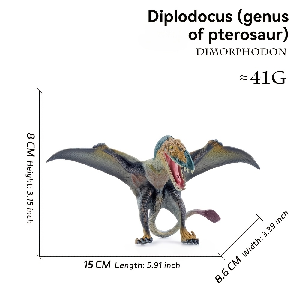 A Single-pack Model Of A Flying From The Period, A Solid And Realistic Animal Figurine Representing Prehistoric Life, Perfect For Boys As A Holiday Or Birthday Gift