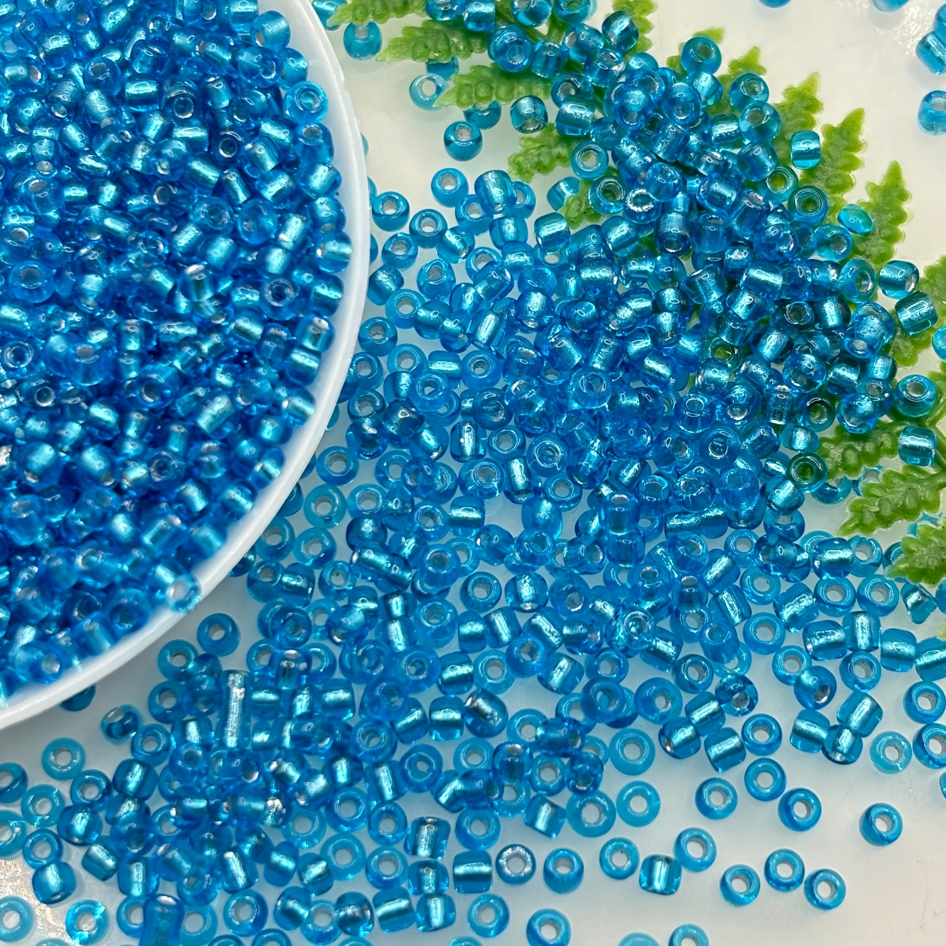 12000 2mm Mini Seed Glass Beads for DIY Jewelry Making