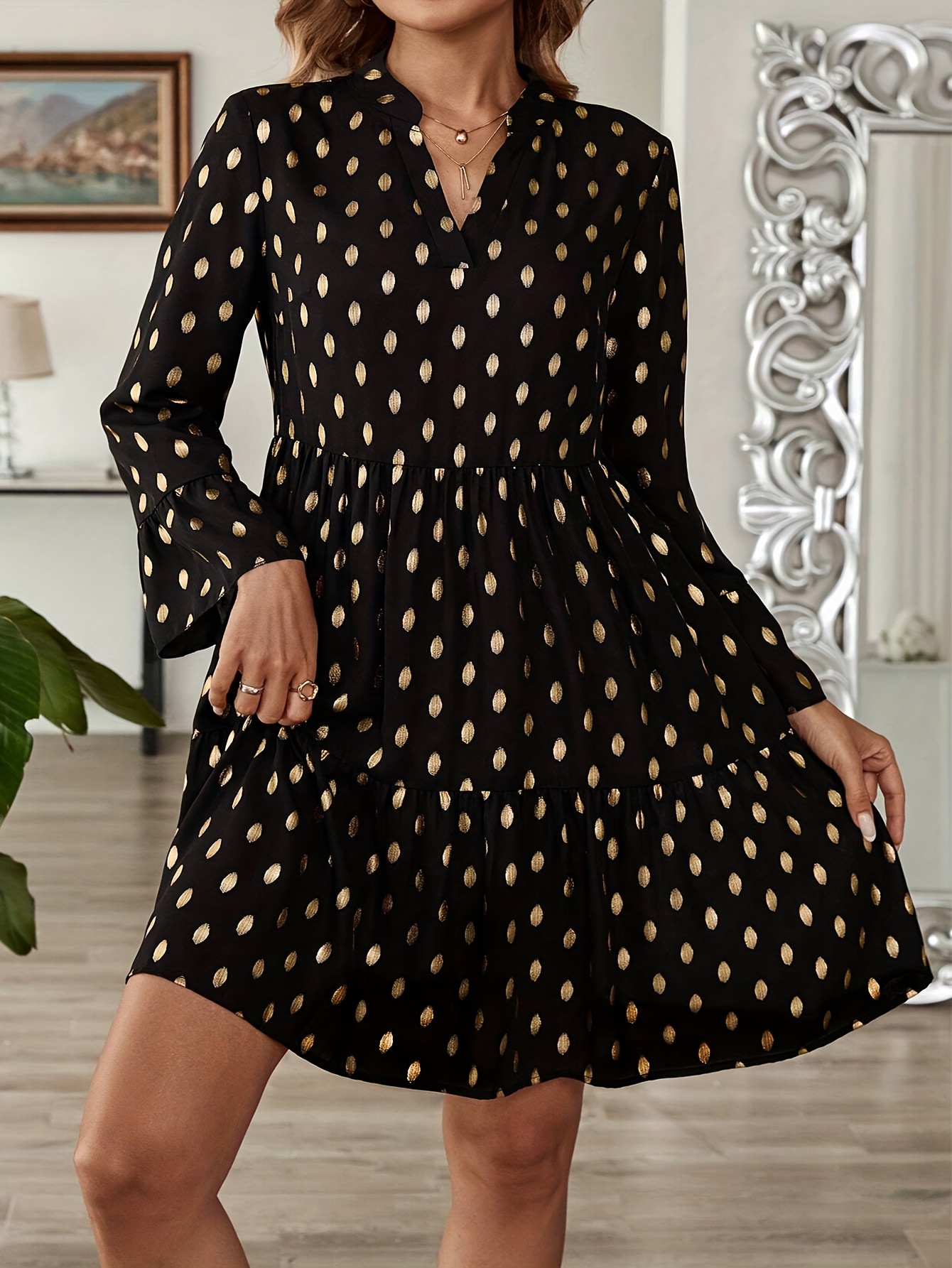 elegante vestido midi tallas Temu Uruguay