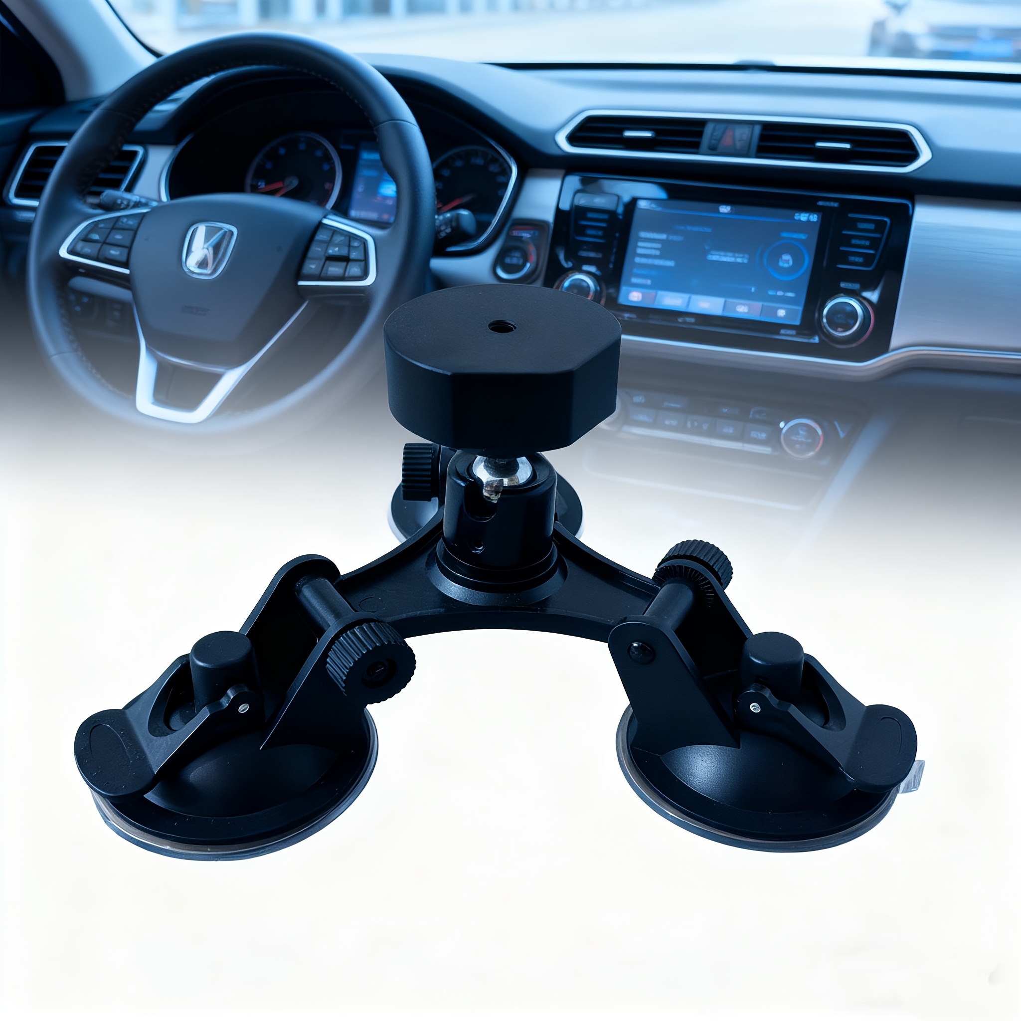 Support Ventouse Triangulaire Starlink mini | Support Triangle de Toit Récepteur de Signal V4, Mini Support Métallique Portable Mobile New Link, Support Ventouse Voiture, Mini Adaptateur Rotatif, Connexion Starlink Mini