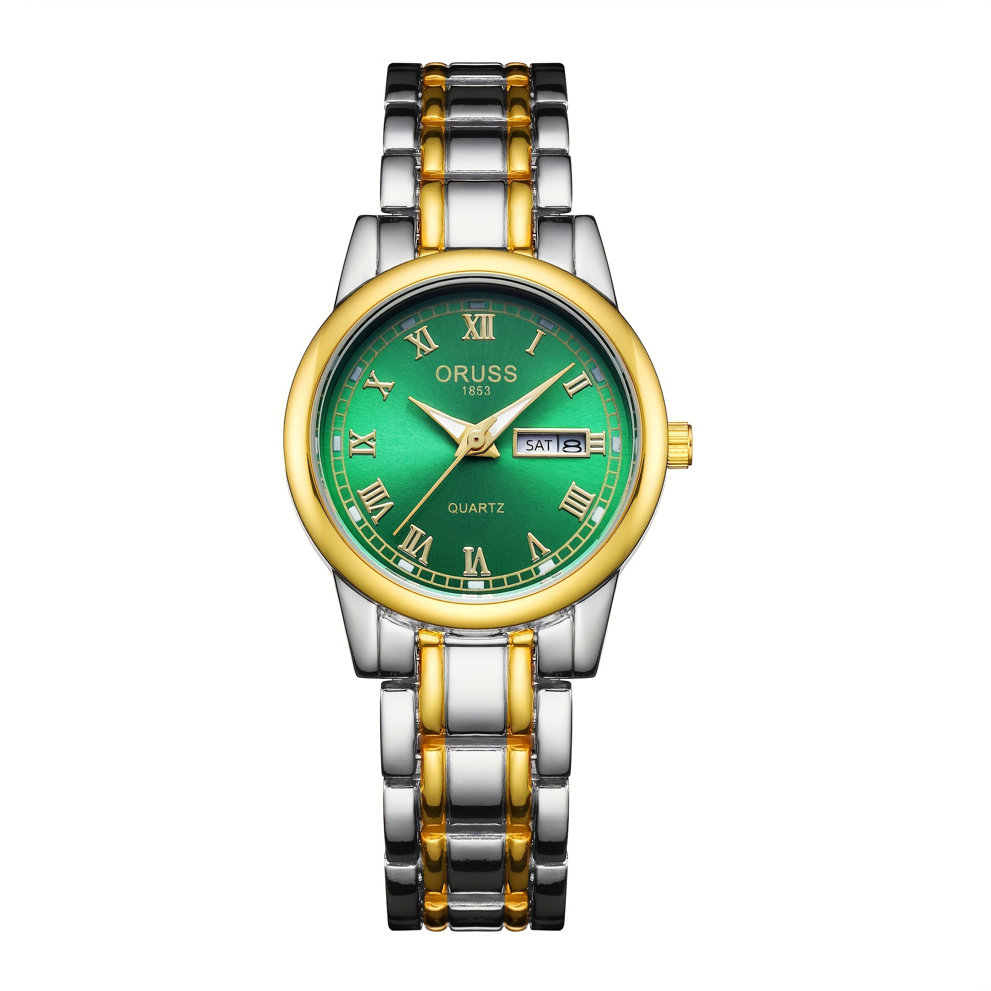 Trendy, Versatile, Fashionable, Chic Women's Watches, Retro, High-end, Foreign, Individual, Accurate, Double Date, Beautiful Women's Watches