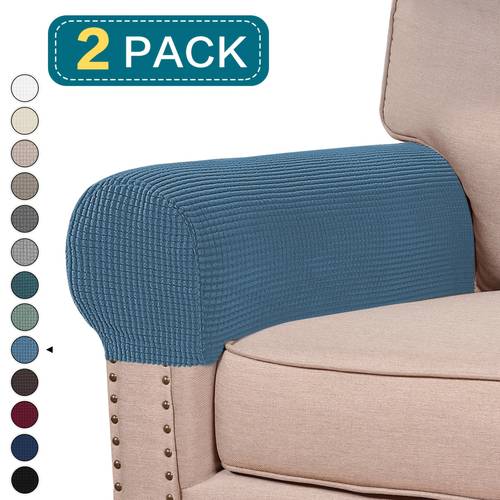 2pcs of high elastic corn shaped plush sofa gloves resistant to scratches pet friendly suitable for sofas and loungers for people in multiple colors machine washable