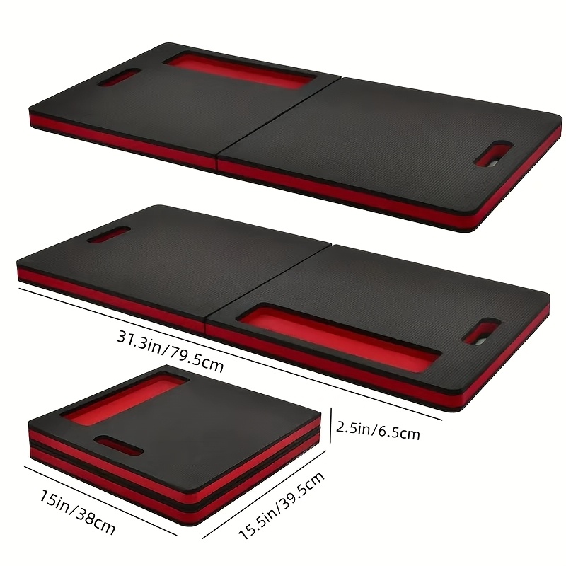 1/2pcs EVA Car Repair Work Mat - Foldable, Lightweight, Insulated, High Quality, Multi-purpose Mat, Suitable for Outdoor Repairs, Camping, Hiking - 1145mm X 400mm X 30mm, Portable Ergonomic Design, Durable EVA Material Mat, Multi-functional.