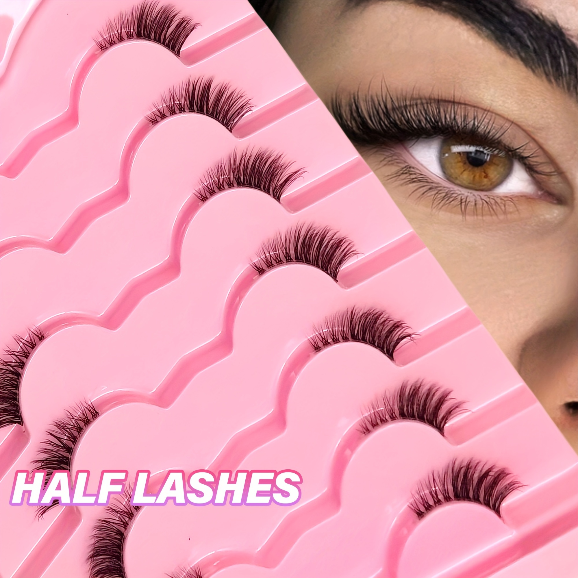 

7 Pairs False Eyelashes - , & To Apply For Beginners, For & Dates