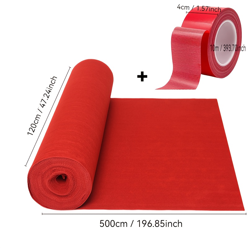Kuva tulossa: TEMU 47,24 x 354,33 Zoll Eleganter mit Klebebandrolle - Polyesterfaser, mehrere Größen verfügbar, für Hochzeiten, Küchen, Restaurants, Partys, Innenhöfe und Korridore