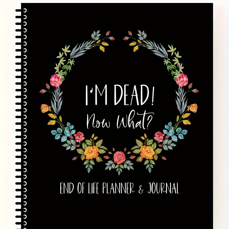 

-themed Life Planner Notebook - Organizing Daily Tasks, Business & End-of-life Wishes