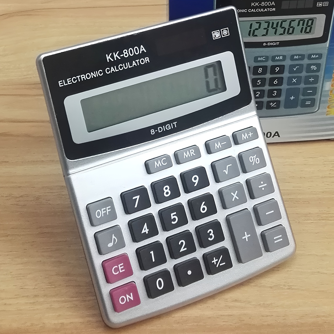 

Kk- - Desktop Calculator, Display, Aa Battery , Non-rechargeable, For Use