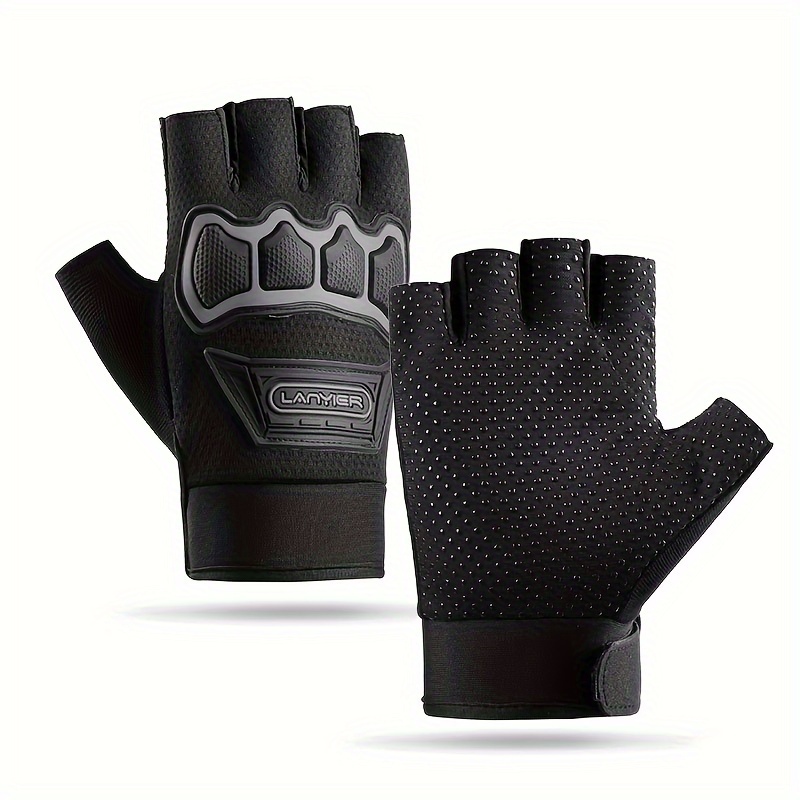 OSLEO Kids Cycling Tactical Gloves – Boys Sport Climbing Fishing Gloves  Anti Slip Full Finger Gloves 