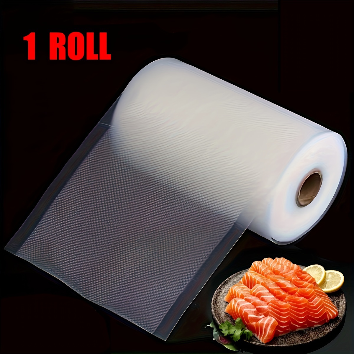 

1 Roll, Agashe Sealing , Texture , Efficient Air Removal, - , For Bulk Storage, , Cooking, Sealers, Bpa-free, Reusable, Pe+pa , Kitchen Gadgets