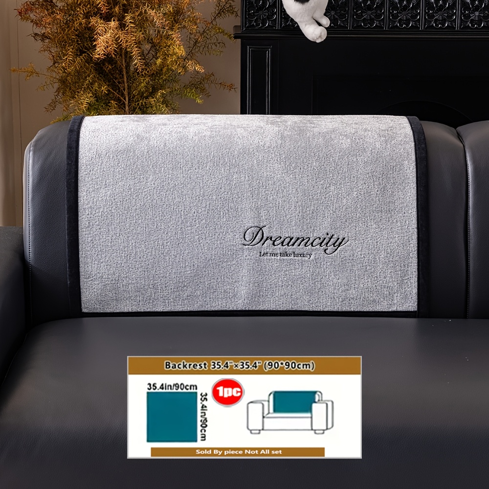 TEMU 1 Schneier ricamato in inglese ad densit� - agli animali domestici, antiscivolo, a , design minimalista moderno, tessuto resistente, lavabile in