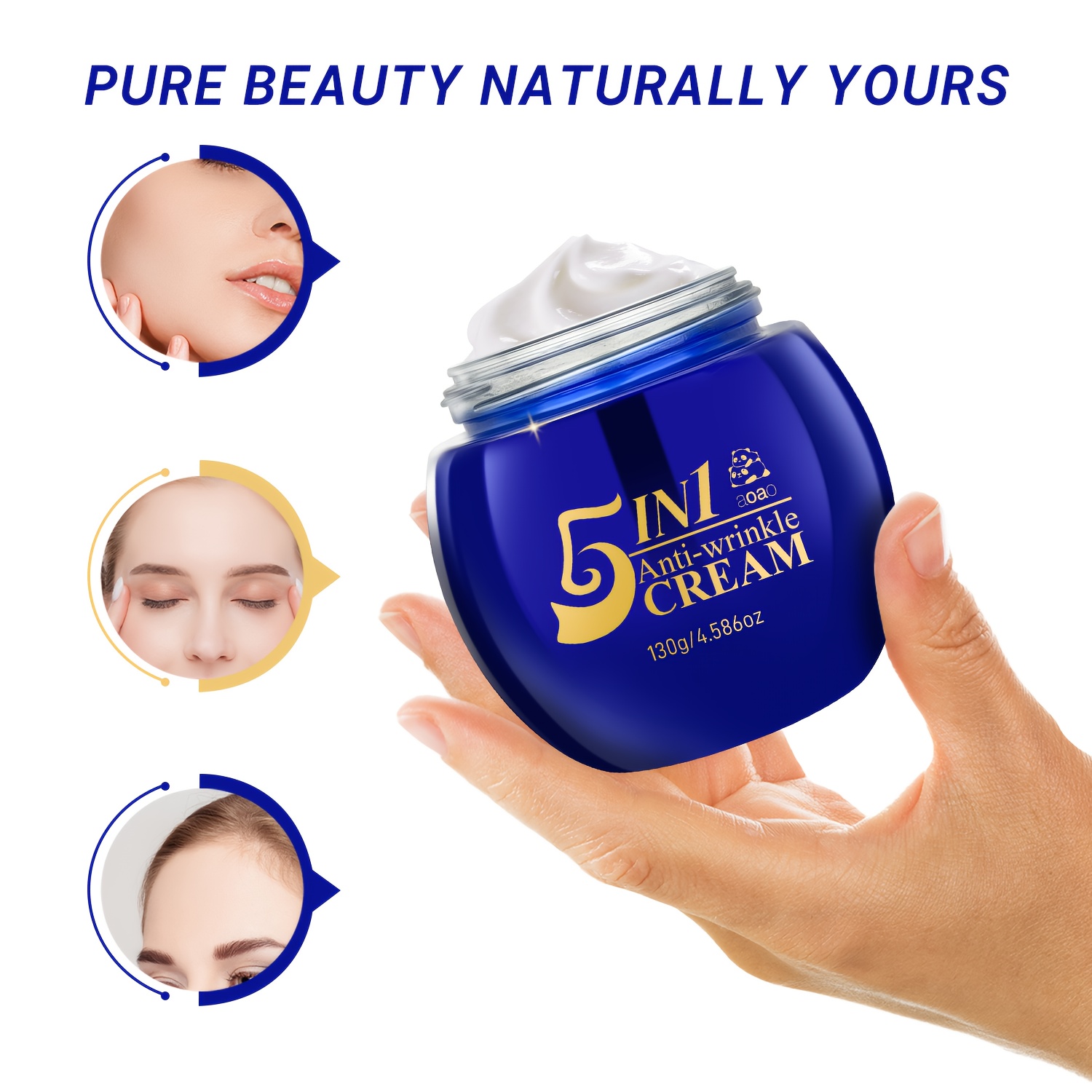 5U1 Krema - Sadrži Niacinamid i Kolagen za zatezanje kože, hidrataciju i vlaženje, uzrokujući bolje hranjenu i glatku kožu. Njega kože za mladenački izgled.