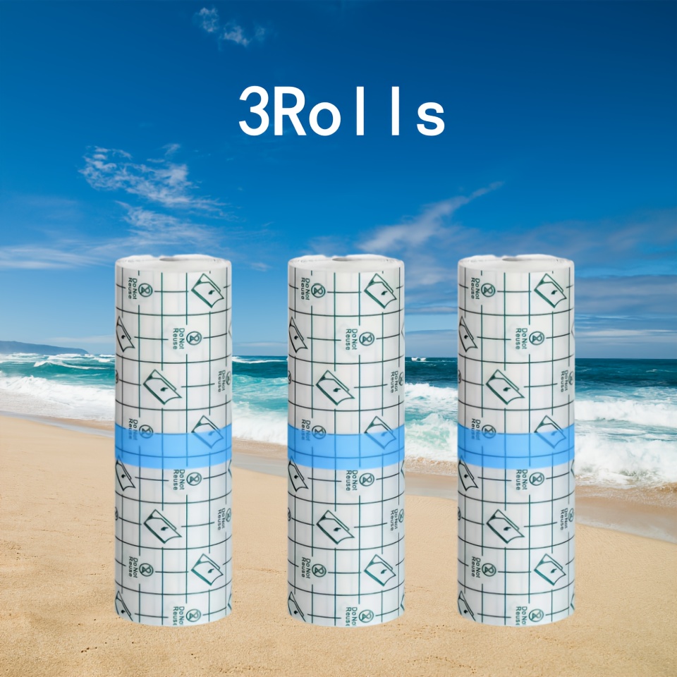 Transparent Pu High Quality Breathable Film Roll - Strong Adhesive Clear Tape Suitable For Tattoo Cover, Swimming, Shower & - Cuttable Transparent Barrier Wrap (3.94in/5.91in X 39.37in)
