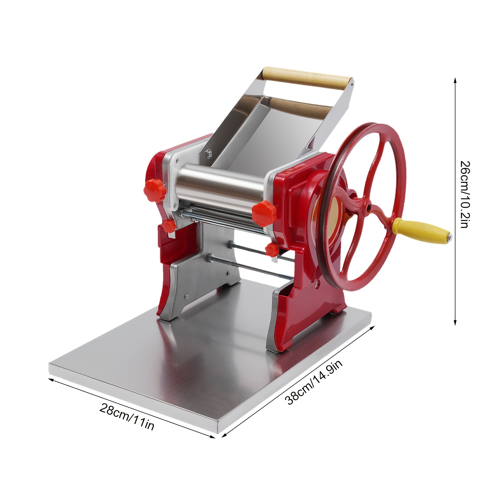 Pasta Maker Machine, Manual Roller Pasta Maker, Noodles Cutter For Restaurant Use