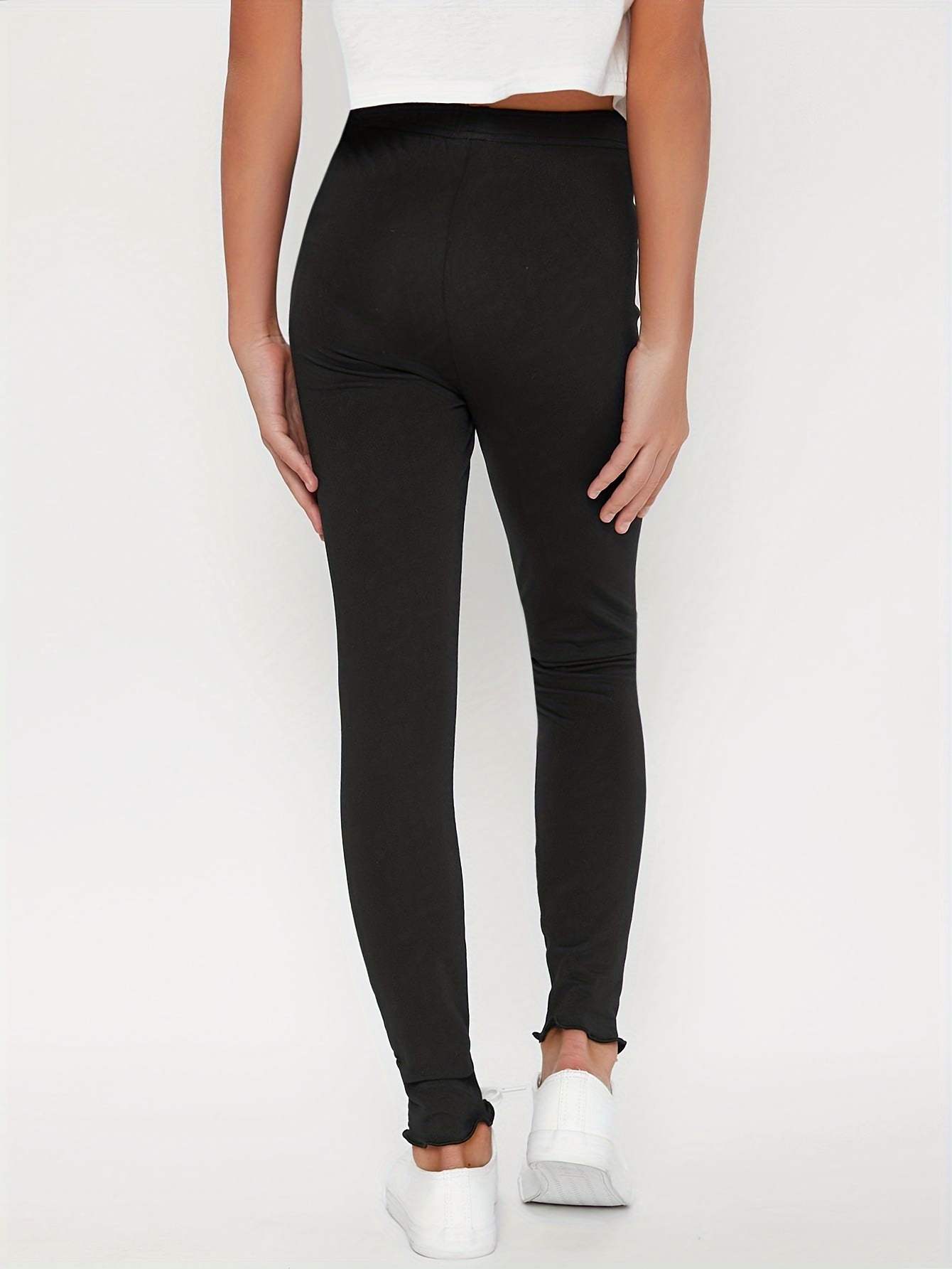 TOPSHOP, Black Women's Leggings