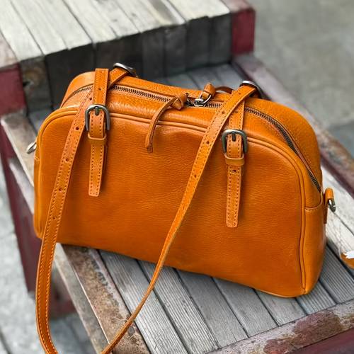 genuine leather bag women crossbody shoulder bag genuine leather tote bag vintage satchel handbag with adjustable strap