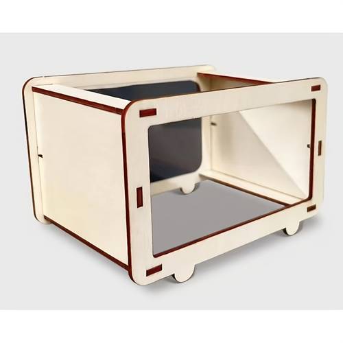 3d holographic cinema two viewing diy physics and science experiment set mobile projector creative diy assembly material package