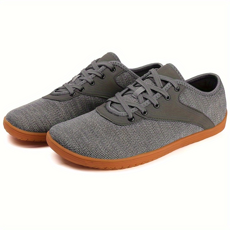 Minimalist Barefoot Running Shoes Zero Drop Sole, Non-Slip Cushioned,  Lightweight Breathable Sneakers for Gym, Yoga, Walking Men Women