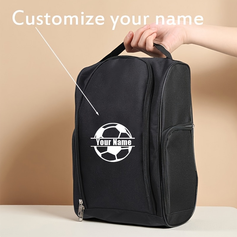 TEMU Personalized Custom Logo Name, Equestrian Pattern, Riding Pattern, Essential For Shoe Stores, Toiletry Bag, Large Capacity Portable Travel Shoe
