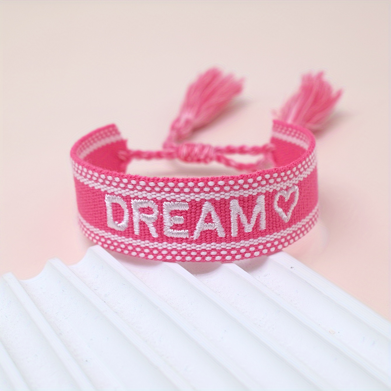 Embroidered clearance name bracelets