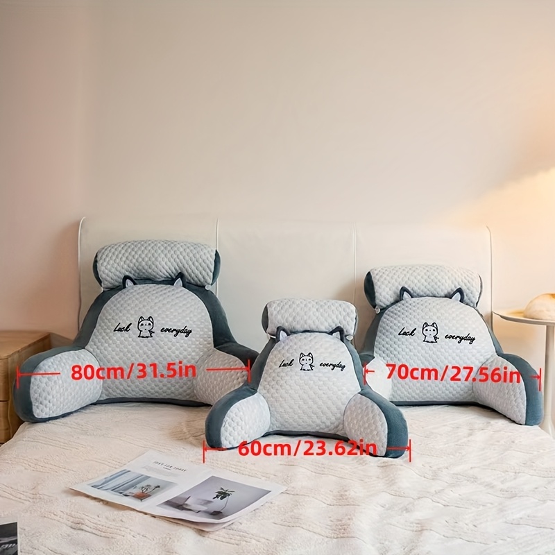 Goowafur Stuhlkissen Süßes Design - Weiches Plüschkissen Mit Lordosenstütze