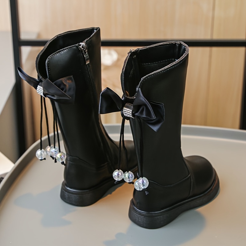 Botas de otoño e invierno nuevas 2024 para niñas, botas para niños