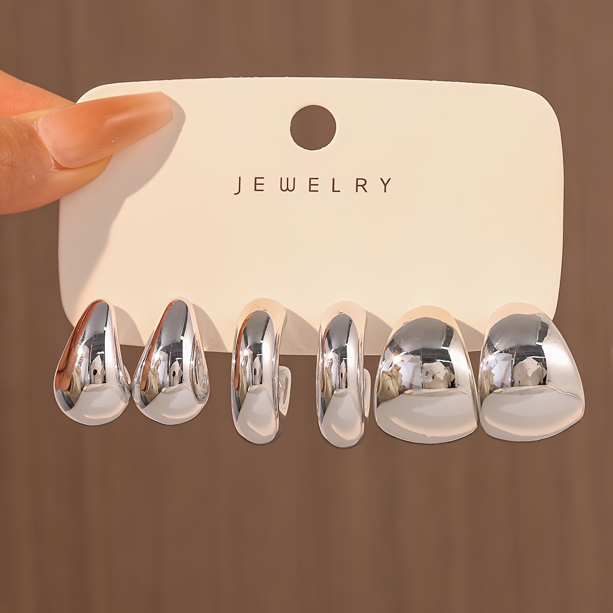 Water Drop Teardrop Earrings Set for Women