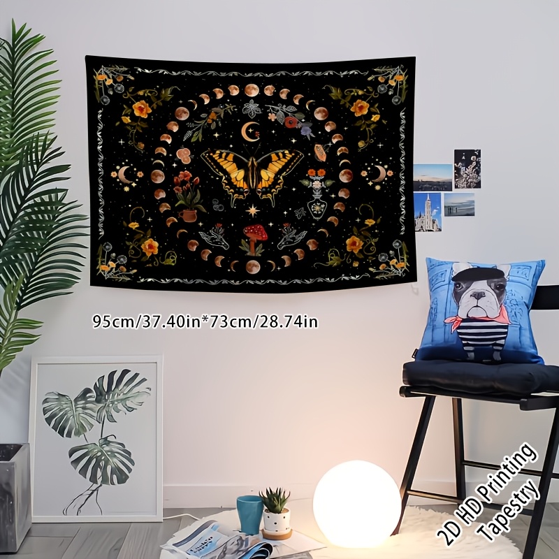 TEMU 2d Plane 1pc Living Room Bedroom Office Home Decoration Room Decoration Party Decoration, Daily Tapestry Decoration, Holiday Gifts, No