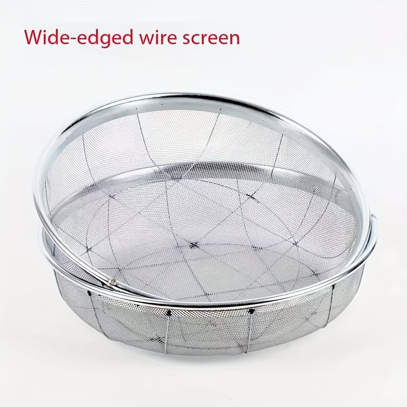 E-shop 2 Stück Zufällige Farbe Rundes Sieb Mesh Runder Filter Sehr Gut Geeignet für Garten Pflanzung Hof Manueller Saatgutstreuer
