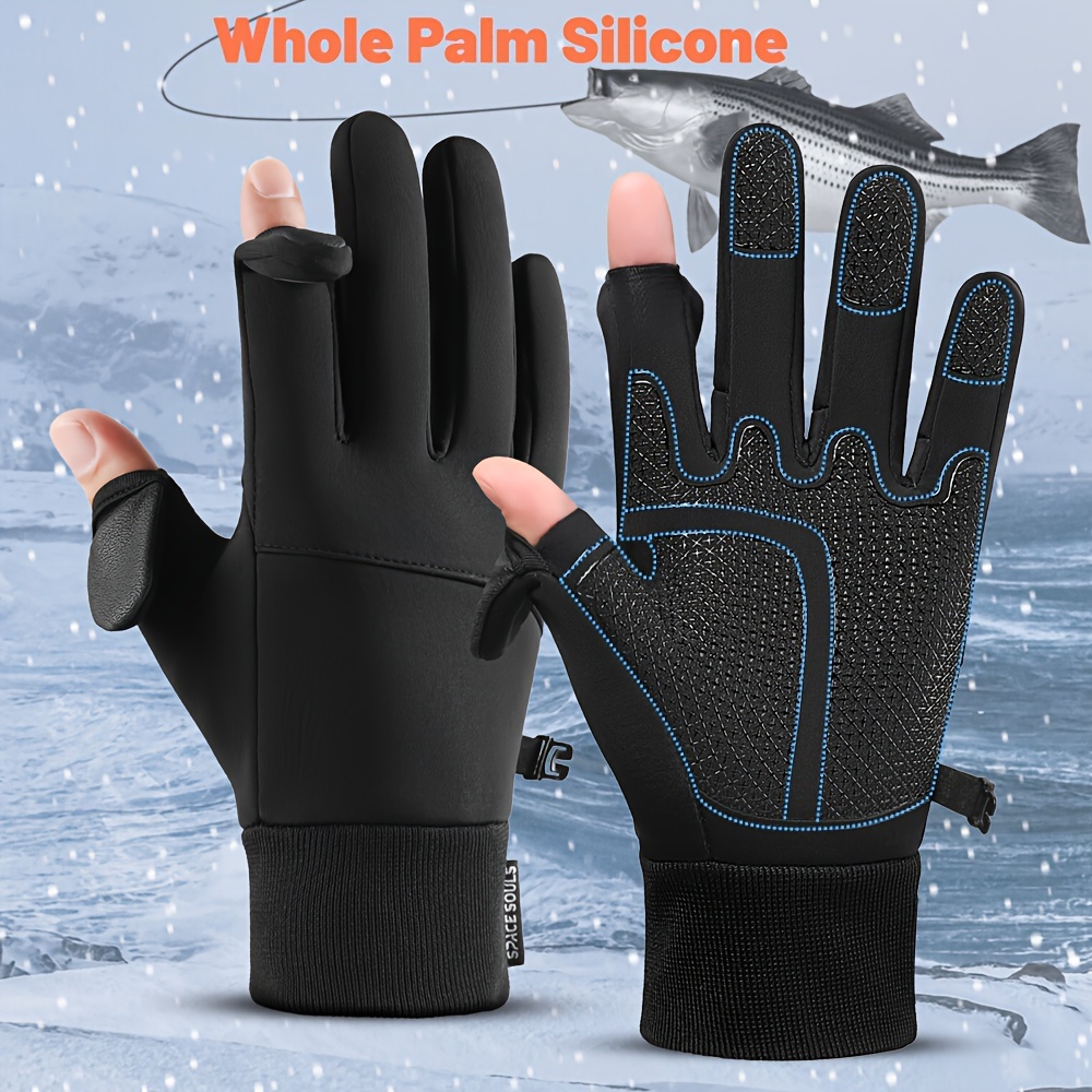 

Touchscreen-compatible Winter Gloves - , Waterproof & Warm With Non-slip Grip For Cycling And Outdoor Sports