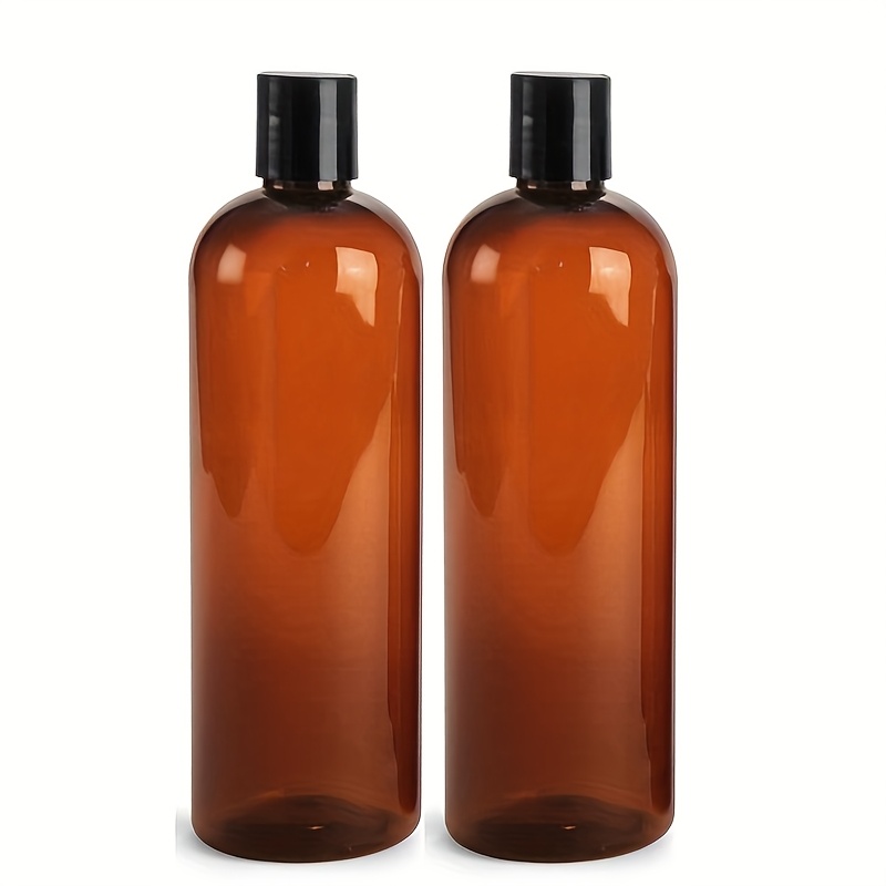 TEMU 500ml Round Shoulder Lotion Bottle Shampoo Bottle