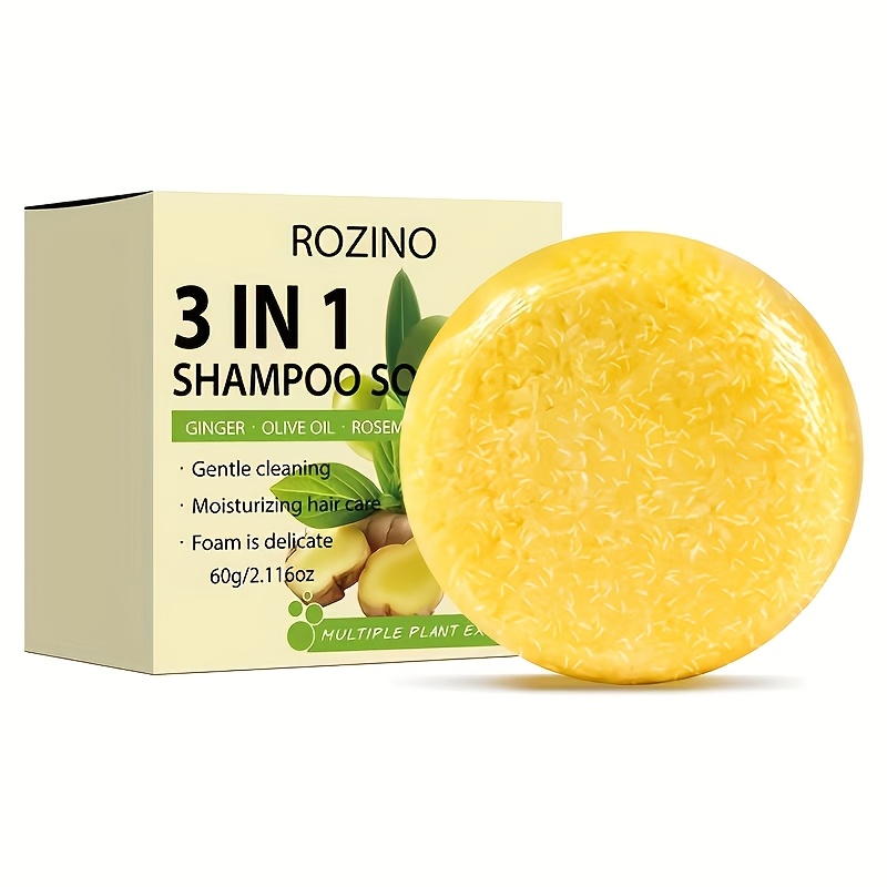 Wash Your Hair Days Up Late Without Going Bald. 60g Ginger Shampoo Bar, Cleanses And Hair, With Rich Foam That Off Easily, Leaving Hair Refreshed For 72 Hours. Makes Thinning More
