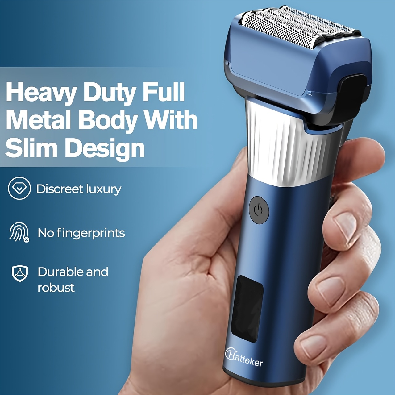 HATTEKER Heren Haarstylist Draadloze Haartrimmers