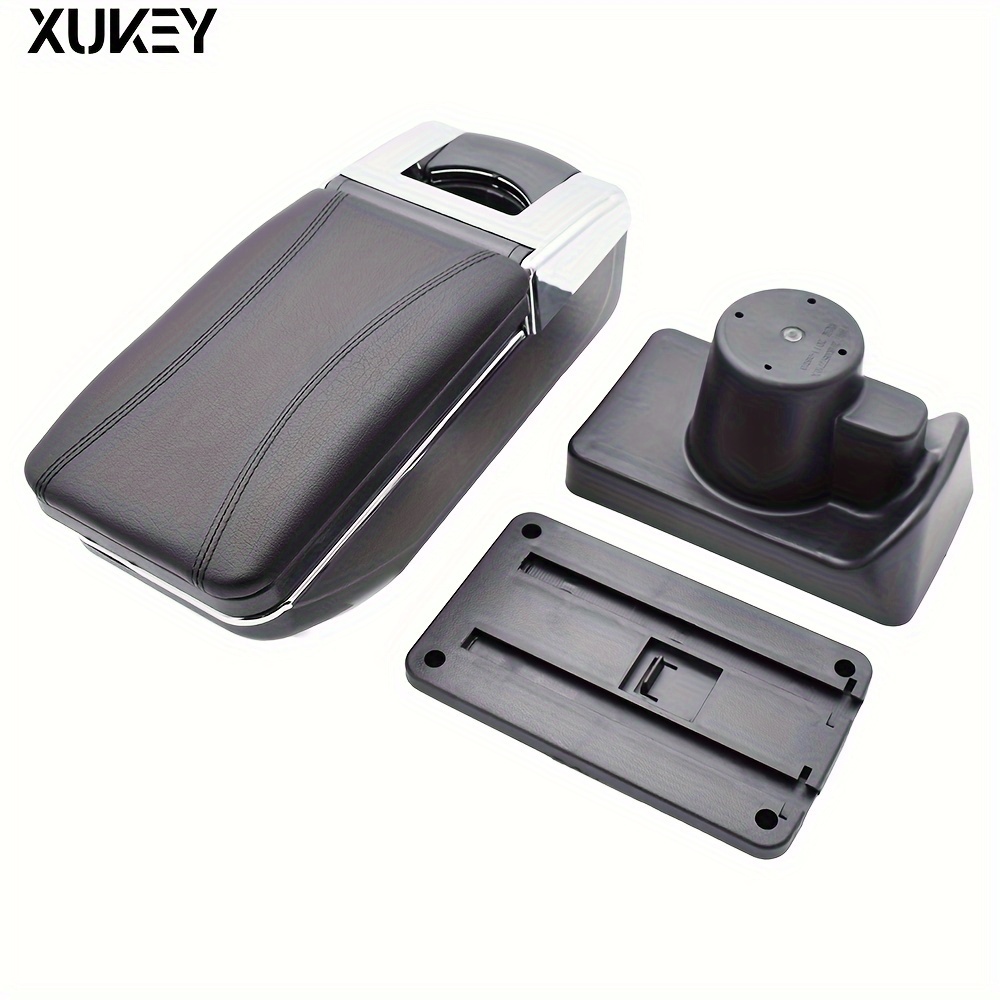 Xukey Center Armrest For H Black Car Center Console Armrest (note: Please And Size To Suitability Before Purchase)